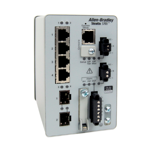 1783-BMS06SGA Allen Bradley high-performance managed industrial Ethernet switch, designed to optimize connectivity and ensure reliable communication in demanding industrial environments