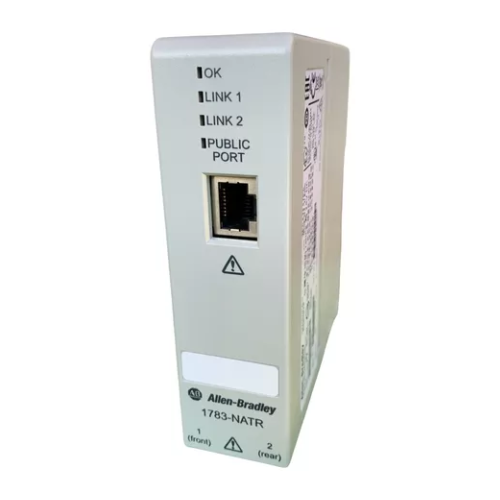Roteador de tradução de endereços de rede de nível industrial 1783-NATR Allen Bradley projetado para comunicação de dados segura e eficiente em sistemas de automação e controle.