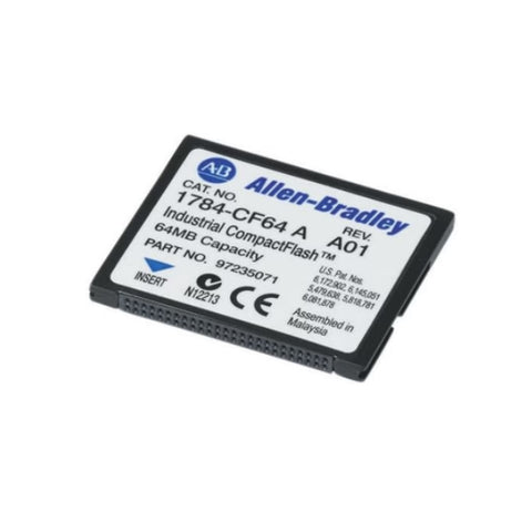 Allen-Bradley 1784-CF64 ControlNet communication interface card, 64MB, for network integration in industrial systems