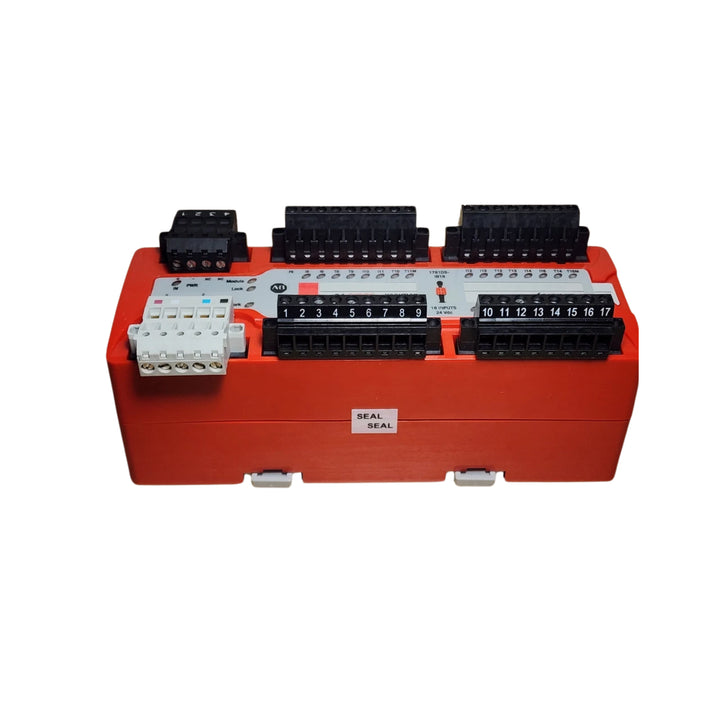 Módulo de entrada digital 1791DS-IB16 Allen-Bradley, segurança e controle em sistemas industriais.