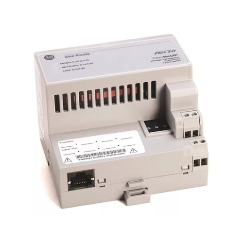 1794-AENT Allen Bradley versatile Ethernet adapter module, part of the Flex I/O series, designed for seamless integration into industrial control systems, offering modular flexibility and reliable network connectivity.