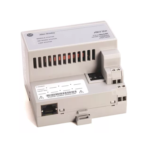 1794-AENT Allen Bradley versatile Ethernet adapter module, part of the Flex I/O series, designed for seamless integration into industrial control systems, offering modular flexibility and reliable network connectivity. - DDPARTS SOLUTION