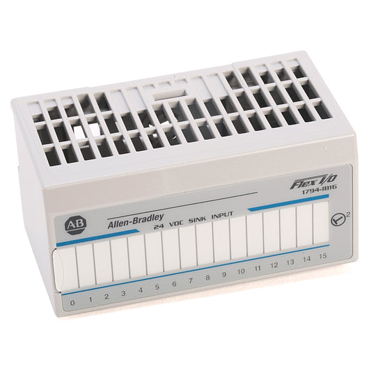 1794-IE12 Allen Bradley Flex 12-channel analog input module known for its precision and versatility in industrial control applications.