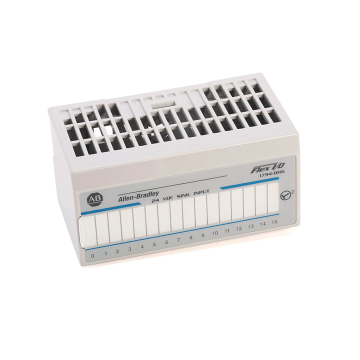 1794-IB16D, módulo de entrada digital Allen-Bradley, ideal para sistemas I/O distribuídos em automação industrial.