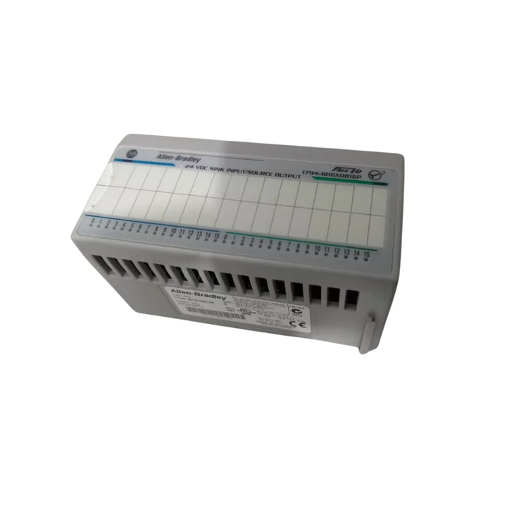 Modulo de entrada/saída digital Allen-Bradley 1794-IB16XOB16P, 16 entradas e 16 saídas, para sistemas industriais.