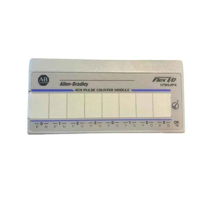 Módulo analógico Flex I/O Allen-Bradley 1794-IP4, 4 entradas de corrente, montagem em trilho DIN.
