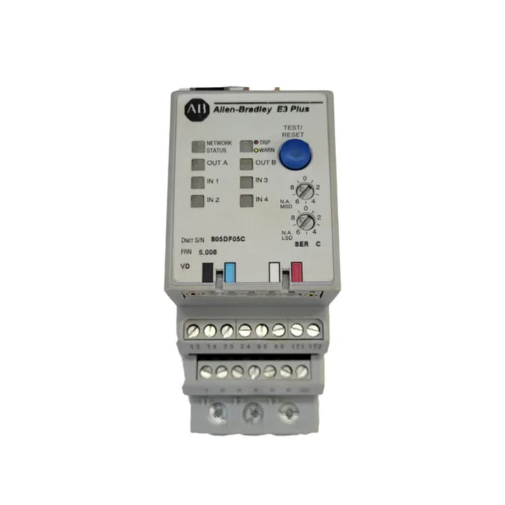 Allen-Bradley 193-EC2CB E3 Plus 5–25A motor protection relay with DeviceNet and PTC input