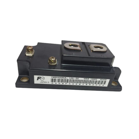 Fuji 1MBI400NA-120-02 IGBT module, 400 A, 1200 V, insulated base, high-efficiency switching, chassis mount