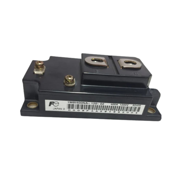 Fuji 1MBI400NA-120-02 IGBT module, 400 A, 1200 V, insulated base, high-efficiency switching, chassis mount