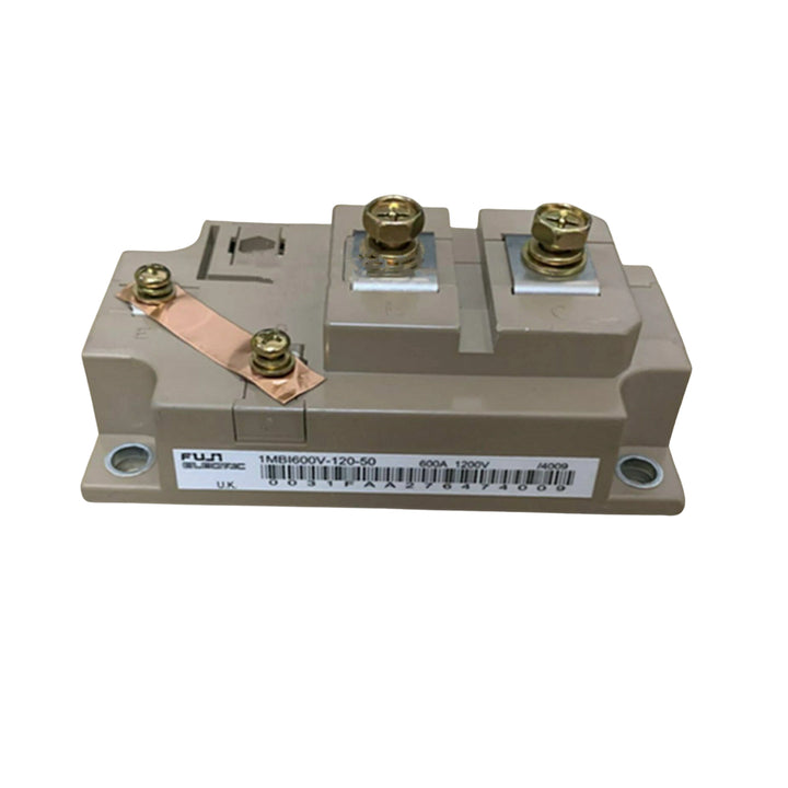 Fuji 1MBI600V-120-50 IGBT module, 600 A, 1200 V, single-pack, insulated base, high-power industrial switching