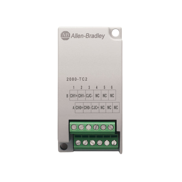 Allen-Bradley 2080-TC2 Micro800 2-Channel Thermocouple Plug-in Module