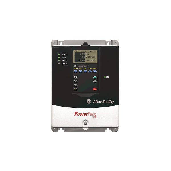 Allen-Bradley 20AC5P0A0NYNANC0 PowerFlex 70 AC Drive | 2.2kW ND/1.5kW HD, 5A, 400V