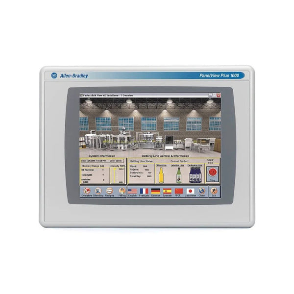 Allen-Bradley 2711P-T10C4D2 PanelView Plus 1000 Terminal –