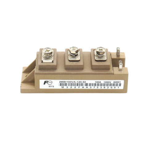 Fuji 2MBI100VA-060-50 IGBT module, 100 A, 600 V, dual-pack, insulated base