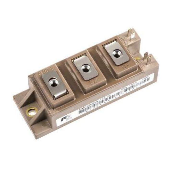 Fuji 2MBI150U4A-120-50 IGBT module, 150 A, 1200 V, dual-pack, insulated chassis mount, for industrial power systems