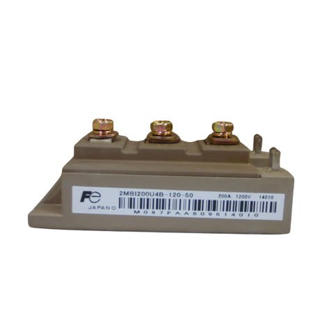 Fuji 2MBI200U4B-120-50 IGBT module, 200 A 1200 V, dual transistor, chassis mount
