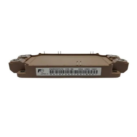 Fuji 2MBI225VN-120-50 IGBT module, 225 A, 1200 V, dual-pack, insulated base, for industrial inverters and motor drives