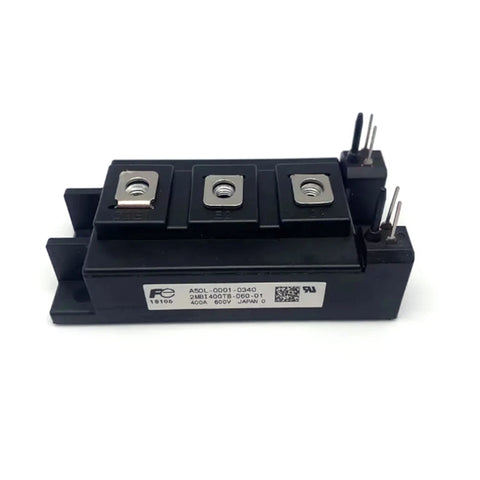 Fuji 2MBI400TB-060-01 IGBT module, 400 A, 600 V, insulated dual-pack, for high-efficiency inverters and motor drives