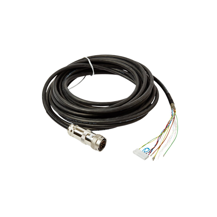 ABB 3HNE00188-1 IRC5 FlexPendant touchscreen controller with emergency stop for industrial robot systems.