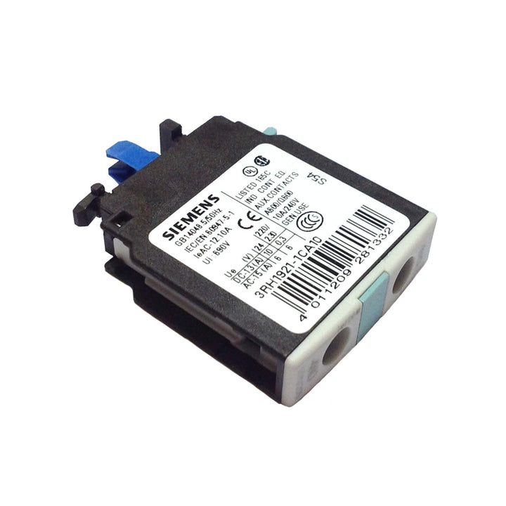 Siemens 3RH1921-1CA10 | SIRIUS Auxiliary Contact Block, 1 NO + 1