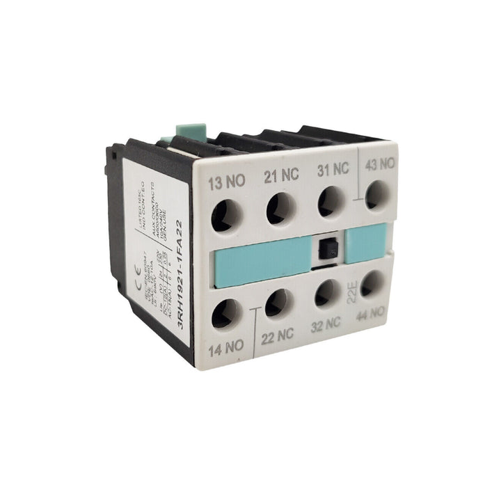 Siemens 3RH1921-1FA22 | SIRIUS Auxiliary Contact Block – 2 NO + 2
