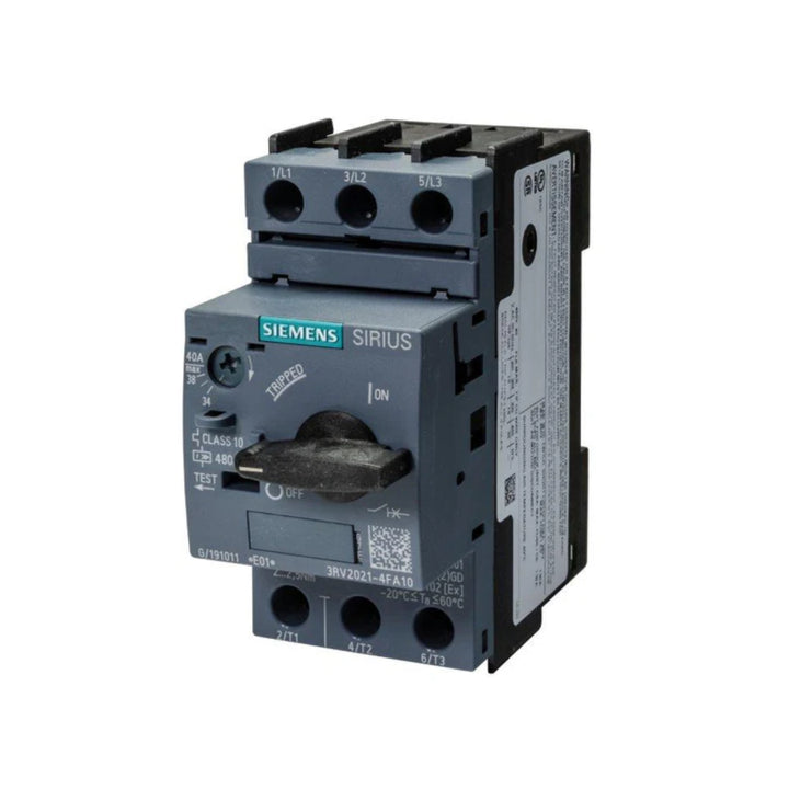 Siemens 3RV2021-4FA10 | SIRIUS Motor Protection Circuit Breaker,