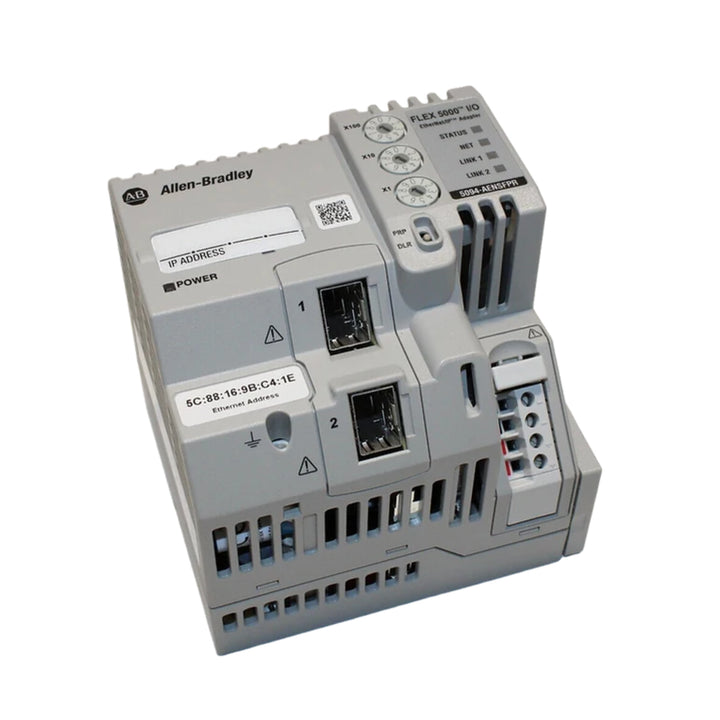 Allen-Bradley 5094-AENSFPR FLEX 5000 EtherNet/IP Adapter, dual-port SFP, 24V DC, 8 modules