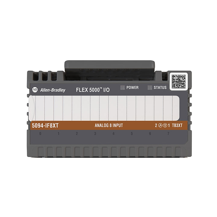 Allen‑Bradley 5094‑IF8XT 8-channel analog input module, 4–20mA and ±10V, XT rugged FLEX 5000 series
