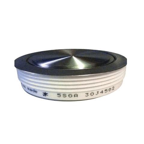 ABB 5SGA30J4502 GTO thyristor, 3000 A 4500 V, annular gate, 108 mm housing, free-floating silicon design