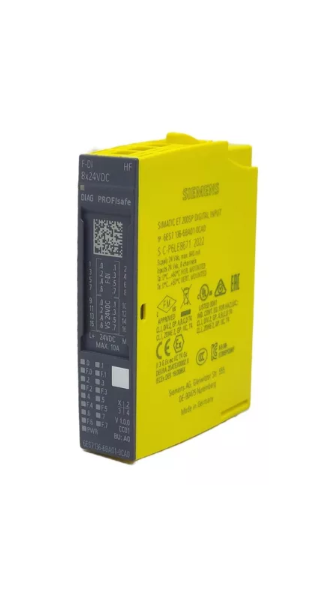 6ES7136 6BA01 0CA0 Siemens SIMATIC DP Electronic Module For ET 200SP 6es7136-6ba01-0ca0-siemens-simatic-dp-electronic-module-for-et-200sp