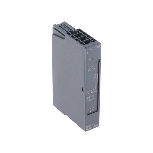 Siemens 6ES7135-4GB01-0AB0 analog output module for SIMATIC S7-1200 PLC.