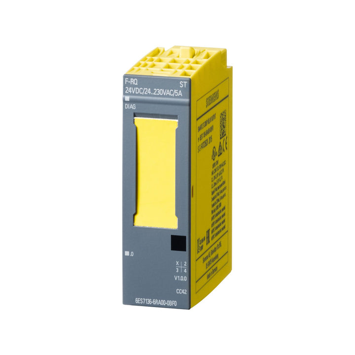 Siemens 6ES7136-6RA00-0BF0 PROFIBUS DP module for S7-1200 PLC, enabling high-speed communication in industrial automation systems.