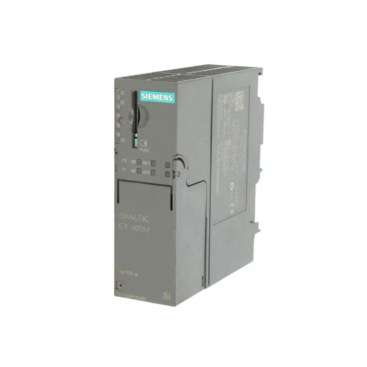 Siemens 6ES7153-4AA01-0XB0 S7-1500 I/O module with PROFINET communication.