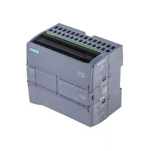 6ES7214-1AG40-0XB0 Simens SIMATIC S7-1200, CPU 1214C, CPU compacta, DC/DC/DC, periferia integrada: 14 DI 24 V DC; 10 DO 24 V CC; 2 AI 0-10 V CC, Fuente de alimentación: CC 20,4-28,8 V CC, Memoria de programa/datos 100 KB