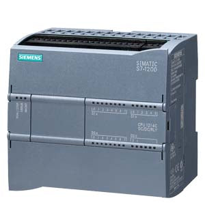 6ES7214-1HG40-0XB0 Siemens SIMATIC S7-1200, CPU 1214C, compact CPU, DC/DC/relay, onboard I/O: 14 DI 24 V DC; 10 DO relay 2 A; 2 AI 0-10 V DC, power supply: DC 20.4-28.8 V DC, program/data memory 100 KB - DDPARTS SOLUTION