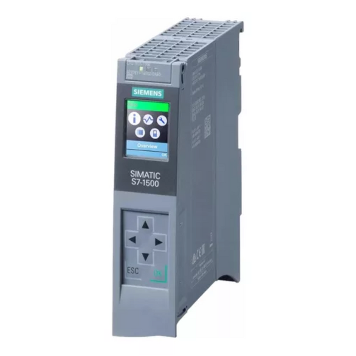 6ES7511-1AK02-0AB0 Siemens SIMATIC S7-1500, CPU 1511-1 PN, Central processing unit with working memory 150 KB for program and 1 MB for data, 1. interface: PROFINET IRT with 2 port switch, 60 NS bit-performance - DDPARTS SOLUTION