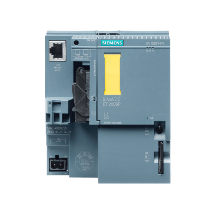 6ES7512-1SK01-0AB0 Siemens SIMATIC DP, CPU 1512SP F-1 PN for ET 200SP, Central processing unit with Work memory 300 KB for program and 1 MB for data, 1st interface: PROFINET IRT with 3-port switch, 48 ns bit performance - DDPARTS SOLUTION