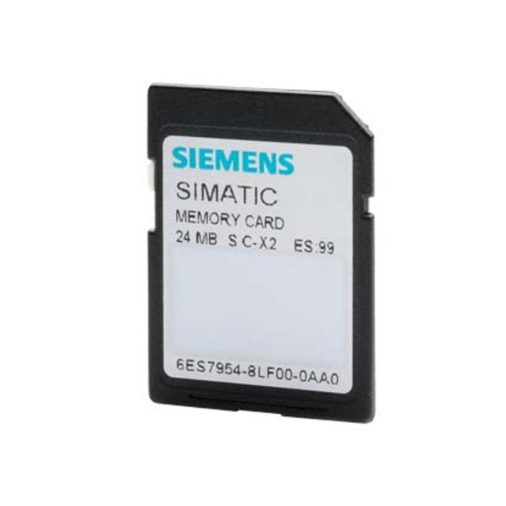 6ES7954-8LF03-0AA0 Siemens SIMATIC S7, MEMORY CARD FOR S7-1X00 CPU/SINAMICS, 3,3 V FLASH, 24 MBYTE - DDPARTS SOLUTION