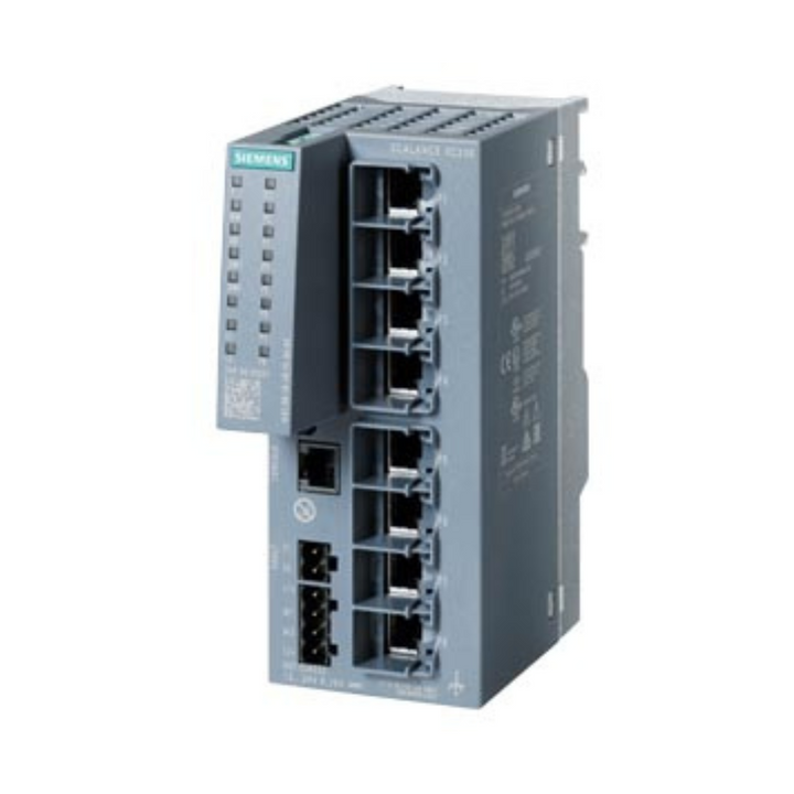 6GK5208-0BA00-2AC2 Siemens SCALANCE XC208 manageable Layer 2 IE switch; IEC 62443-4-2 certified; 8x 10/100 Mbit/s RJ45 ports; 1x console port; diagnostics LED; redundant power supply; temperature range -40 °C to +70 °C - DDPARTS SOLUTION