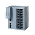 Siemens 6GK5216-0BA00-2AC2 SCALANCE XB216 16-port industrial Ethernet switch for automation networks.
