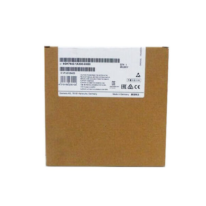 6GK7542-1AX00-0XE0 Módulo de comunicación Siemens CM 1542-1 para la conexión de S7-1500 a PROFINET como controlador IO o dispositivo IO: TCP/IP, ISO-on-TCP, UDP, comunicación S7, multidifusión IP, SNMPV1, tiempo- sincronización del día vía NTP, 2xRJ45