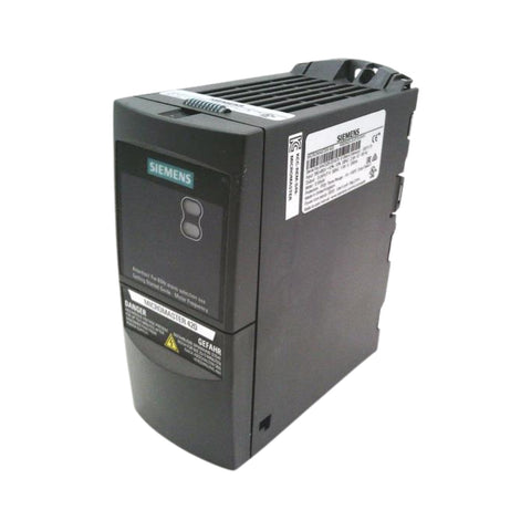 Siemens 6SE6420-2UC17-5AA1 MICROMASTER 420 frequency inverter, 7.5 HP, 460 V