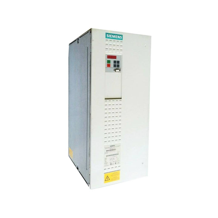 Siemens 6SE7031-7EE85-1AA0 MASTERDRIVES LT 85A power module with 3AC 400V booksize design.