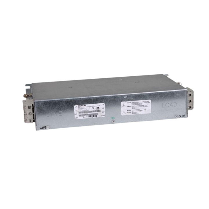 Siemens 6SL3000-0BE23-6DA1 Active Interface Module 36 kW for SINAMICS S120 with regenerative feedback and EMC filter.