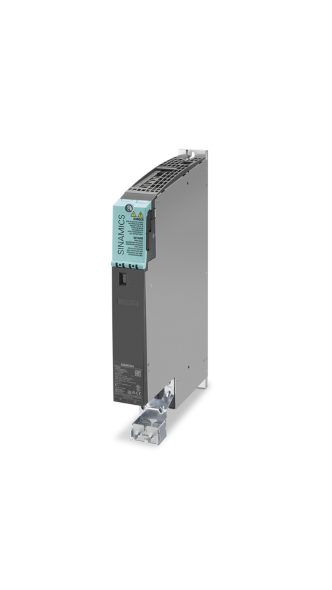 6SL3120-2TE13-0AD0 Siemens SINAMICS S120 DOUBLE MOTOR MODULE INPUT: DC 600V OUTPUT: 3AC 400V, 3A/3A FRAME SIZE: BOOKSIZE D-TYPE INTERNAL AIR COOLING OPTIMIZED PULSE SAMPLE AND SUPPORT OF THE EXTENDED SAFETY INTEGRATED FUNCTIONS INCL. DRIVE-CLIQ CABLE