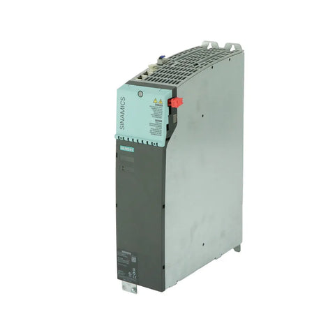Siemens 6SL3130-7TE21-6AA1 SINAMICS S120 power module, 11 kW, precise industrial motor control.