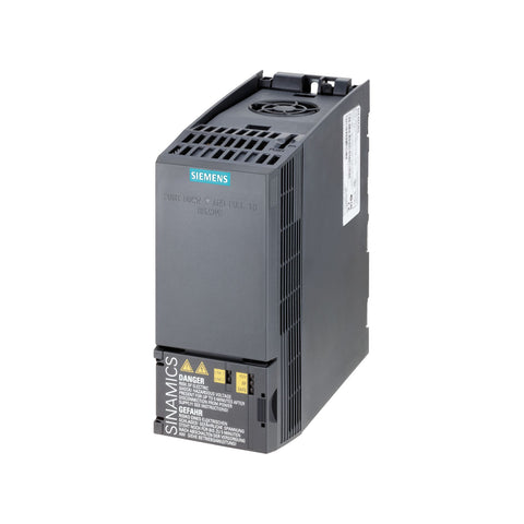 Siemens 6SL3210-1KE12-3AB2 SINAMICS S120 chassis-1 motor module, 23 A, 600 V DC, for precision industrial motion control.