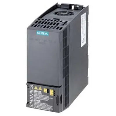 6SL3210-1KE13-2UF2 SIEMENS SINAMICS G120C RATED POWER 1,1KW WITH 150% OVERLOAD FOR 3 SEC 3AC380-480V +10/-20% 47-63HZ UNFILTERED I/O-INTERFACE: 6DI, 2DO,1AI,1AO SAFE TORQUE OFF INTEGRATED FIELDBUS: PROFINET-PN PROTECTION: IP20