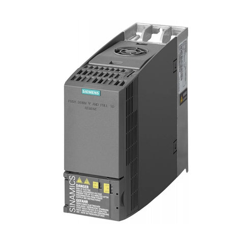 Siemens 6SL3210-1KE14-3UF1 SINAMICS S120 chassis power module, 75 kW, 400 V, for industrial motor control.