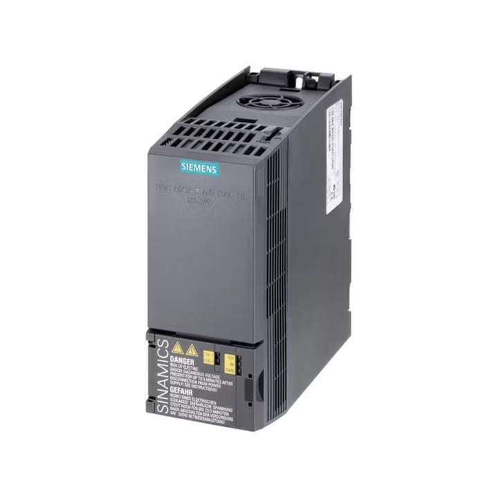 Siemens 6SL3210-1KE21-3UB1 SINAMICS G120C compact inverter, 5.5 kW, 400 V, for efficient motor control.